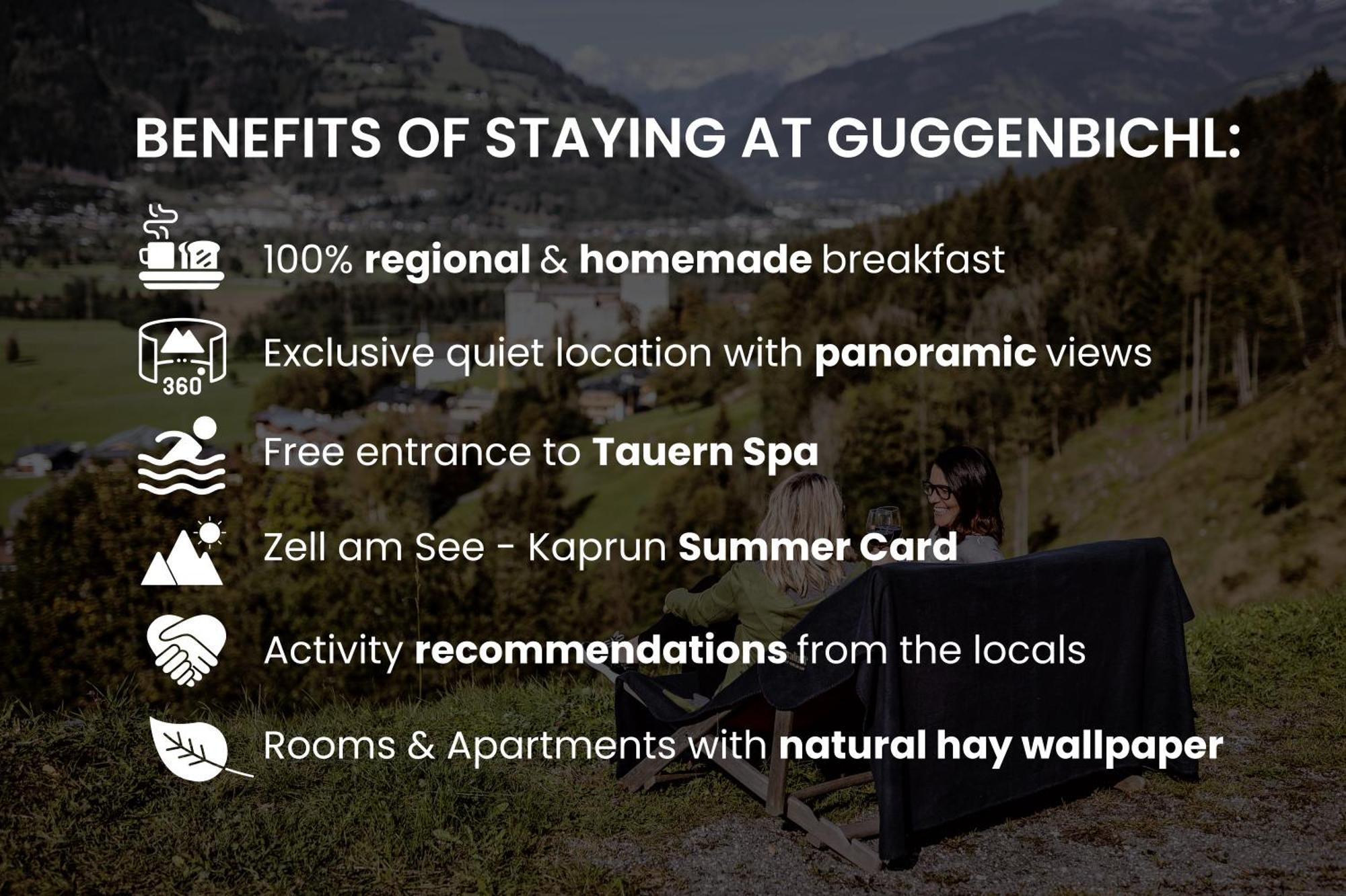 Panorama Hotel Guggenbichl - Inkl Sommerkarte, Einmaliger Eintritt Ins Tauern Spa & Bester Ausblick Ueber Капрун Екстер'єр фото