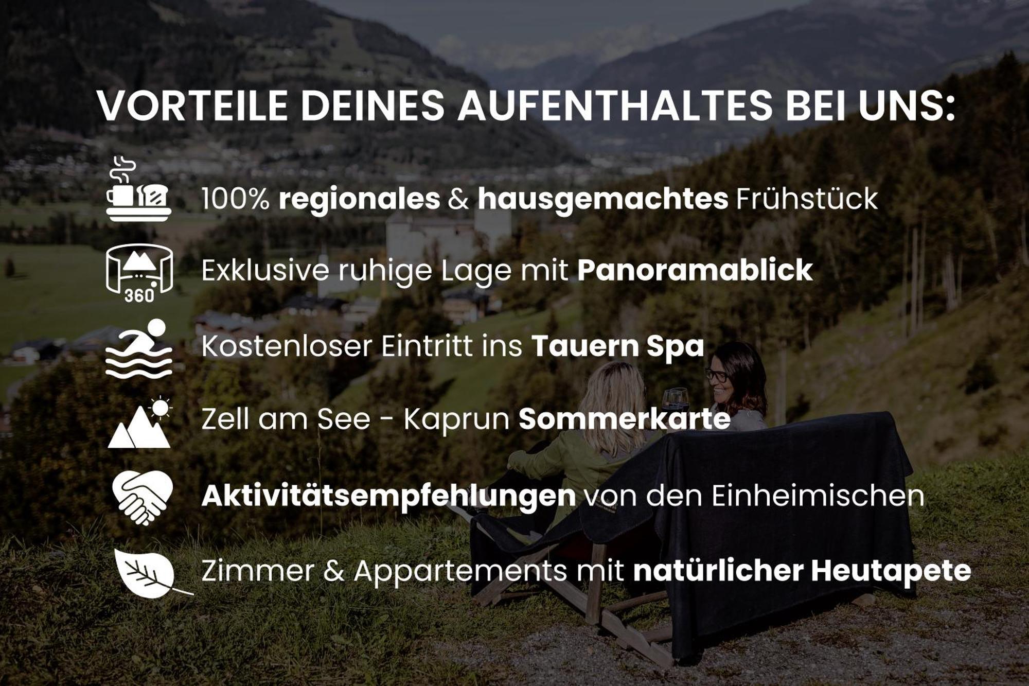 Panorama Hotel Guggenbichl - Inkl Sommerkarte, Einmaliger Eintritt Ins Tauern Spa & Bester Ausblick Ueber Капрун Екстер'єр фото
